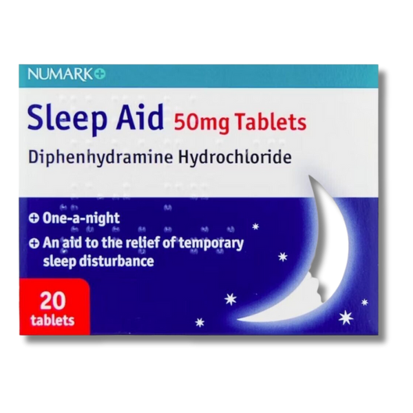 Numark Sleep Aid 50mg 20 tablets Pharmacy Prime