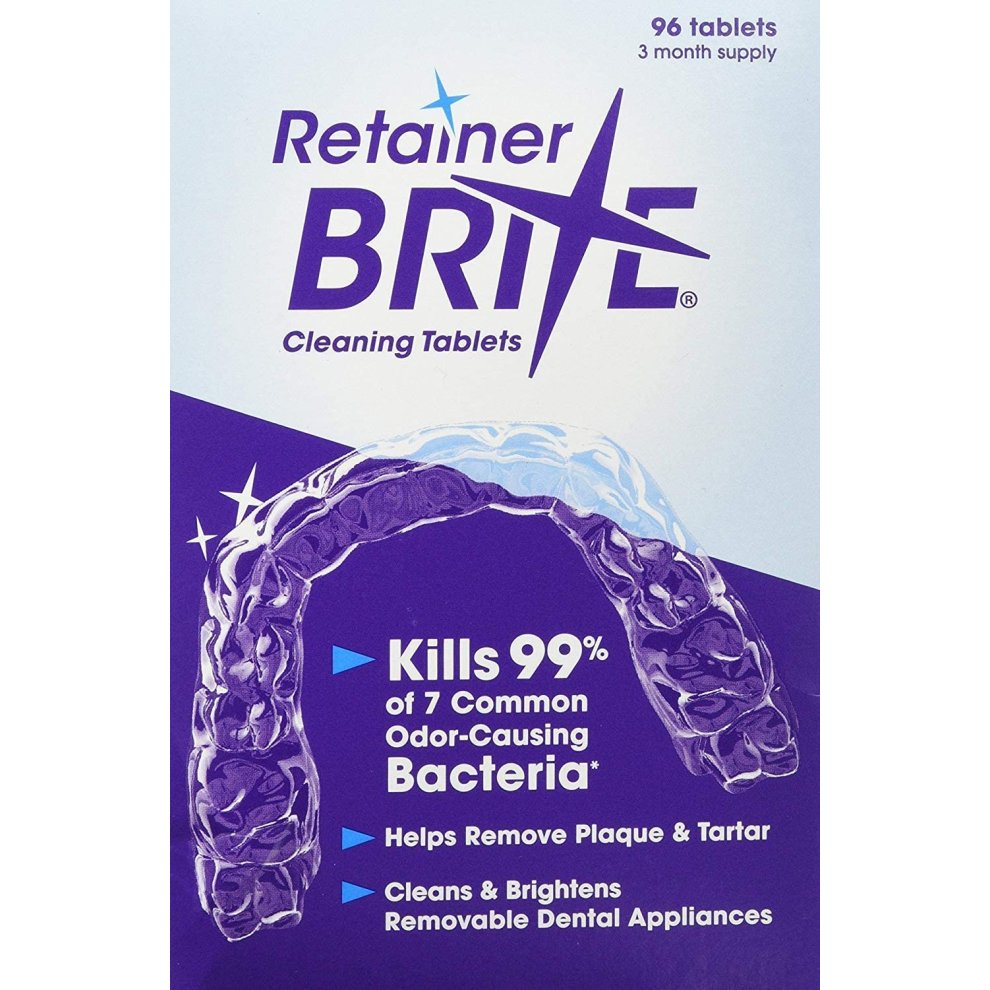 Retainer Brite Cleaning Tablets - 96 Tablets