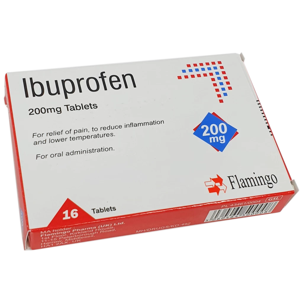 Flamingo Ibuprofen 200mg – 16 Tablets