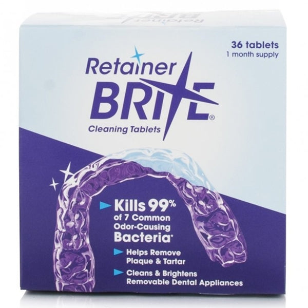 Retainer Brite Cleaning Tablets - 36 Tablets