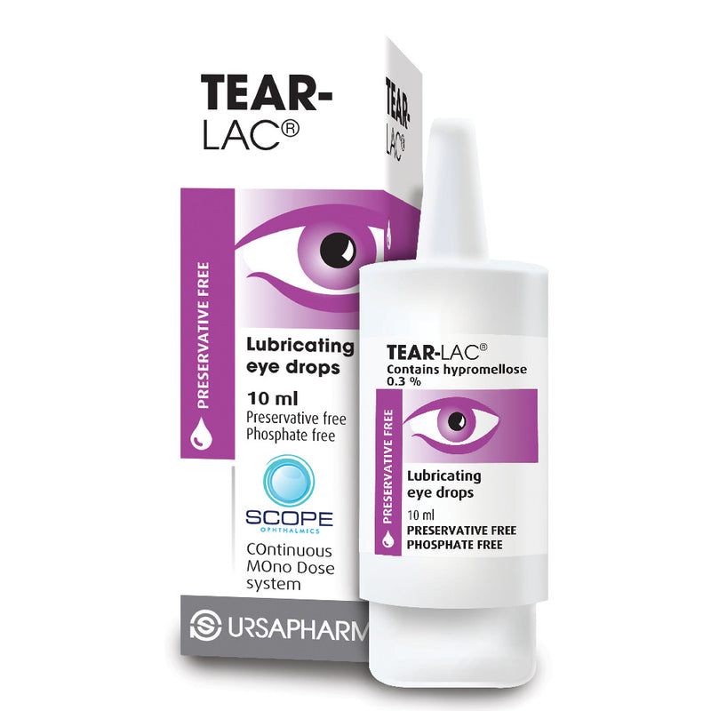 Tear-Lac Lubricating eye Drops - 10ml