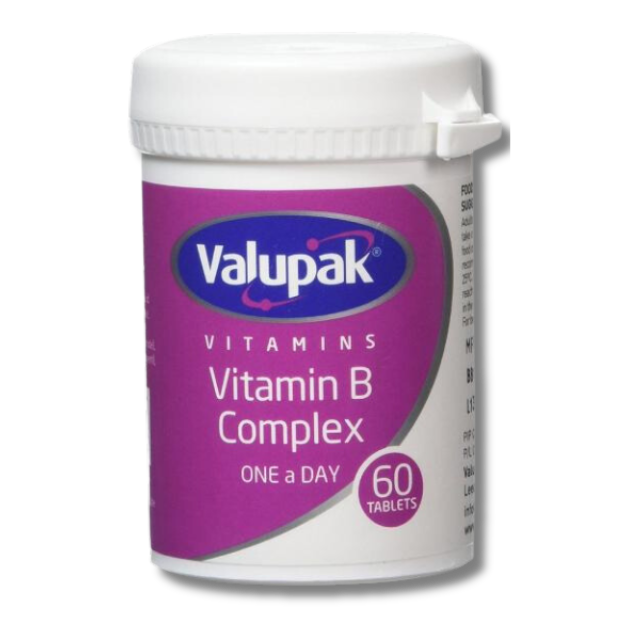 Valupak – Vitamin B Complex – 60 Tablets