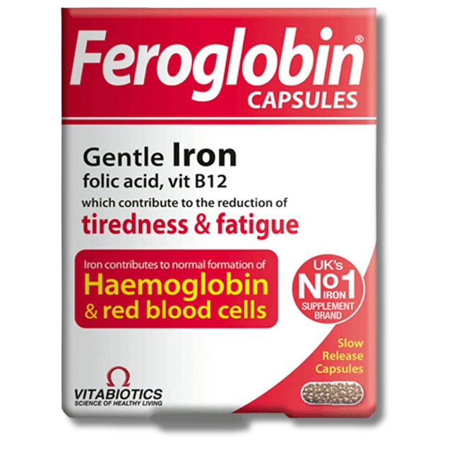 Vitabiotics Feroglobin Original – 30 Capsules