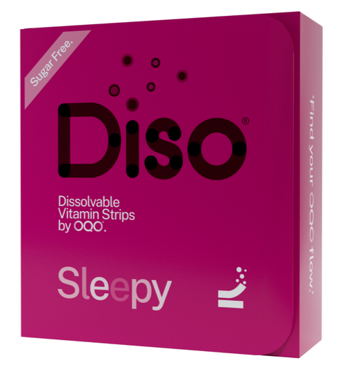 Sleep Multi-Vitamin Oral Strips - Diso Cherry - 30 Dissolvable Oral Strips
