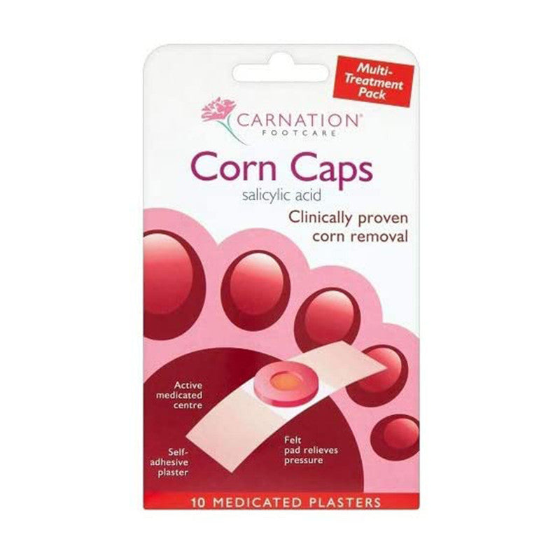 Carnation Footcare Corn Caps - 10
