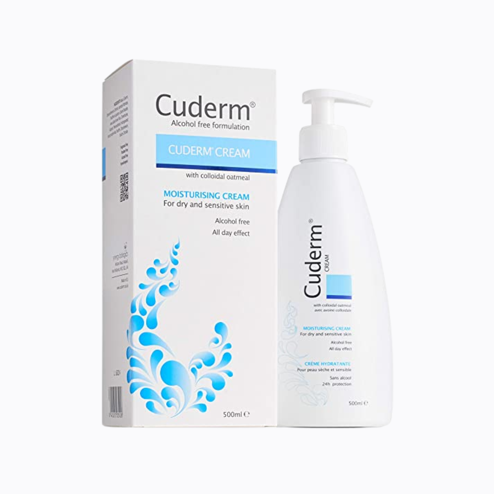 Cuderm Cream Oatmeal - 500ml