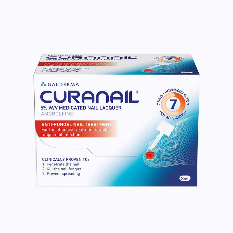 Curanail 5% Medicated Fungal Nail Lacquer - 3ml