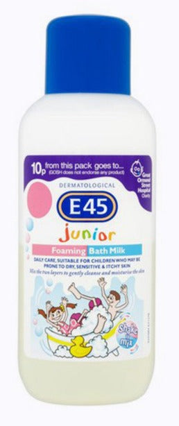 E45 Junior Foaming Bath Milk - 500ml