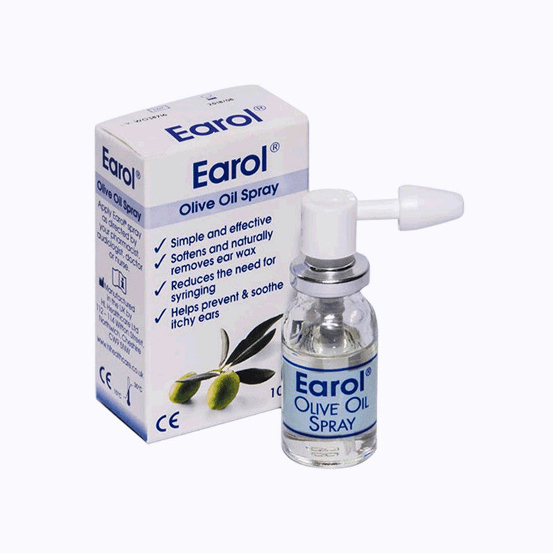 Earol Olive Oil Ear Wax Remover Spray - 10ml