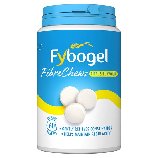 Fybogel - Fibre Chews - Citrus Flavour - 60 Tablets