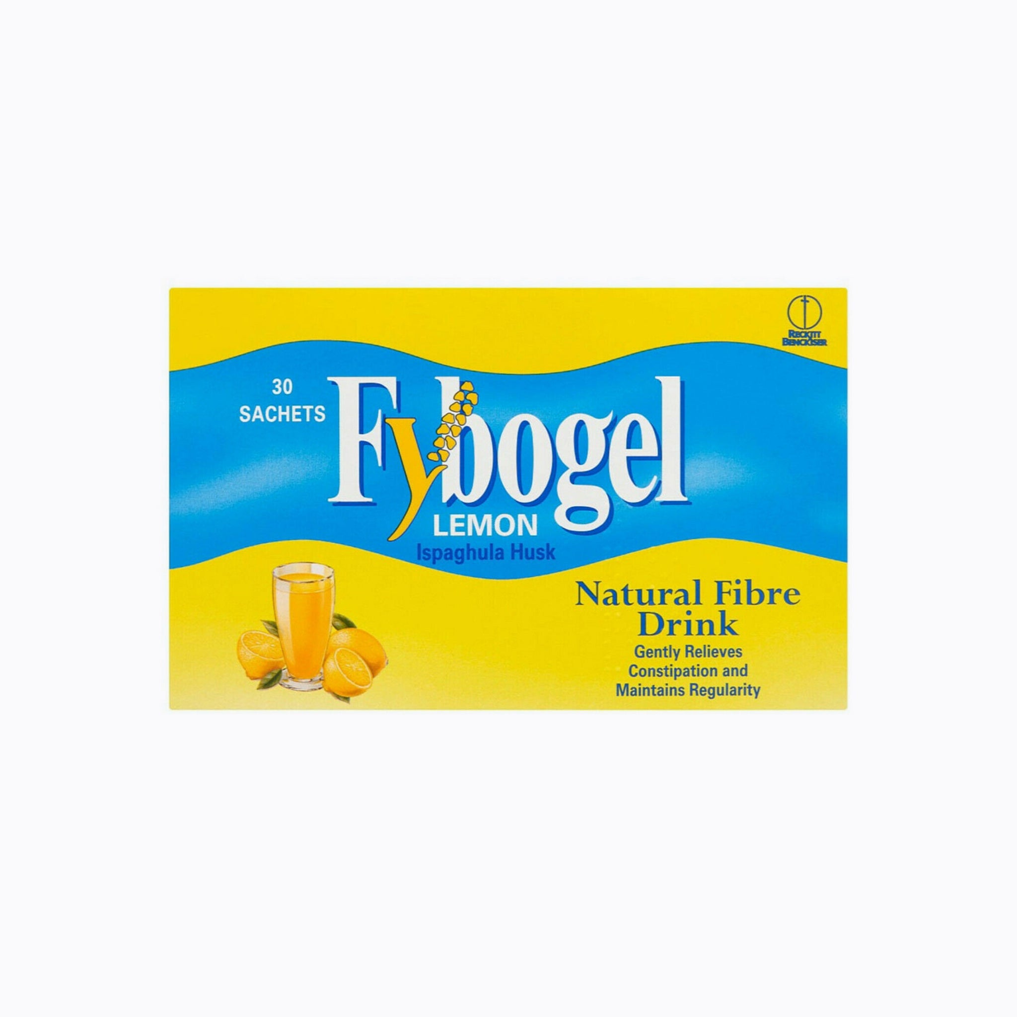 Fybogel Lemon - Double Pack 60 sachets