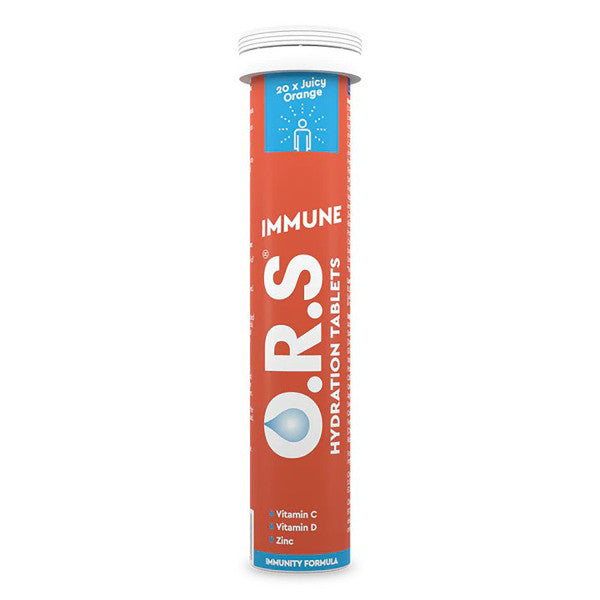 O.R.S Immune Juicy Orange Flavour - 20 Tablets