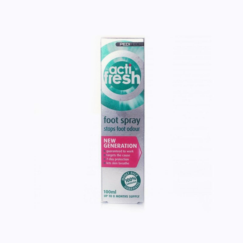 Peditech Actifresh Foot Spray - 100ml