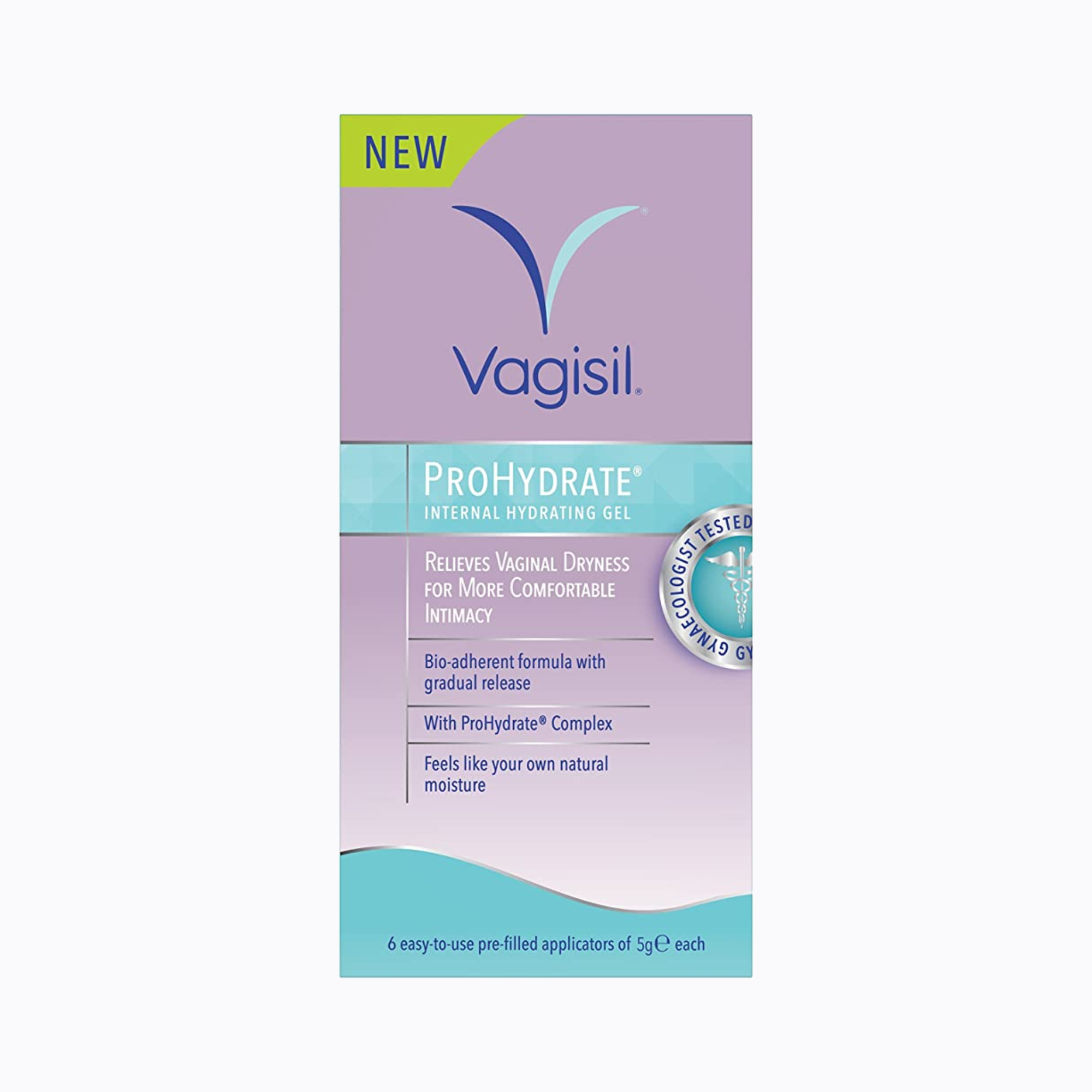 Vagisil ProHydrate Internal Hydrating Gel - 6 x 5g pre-filled applicators