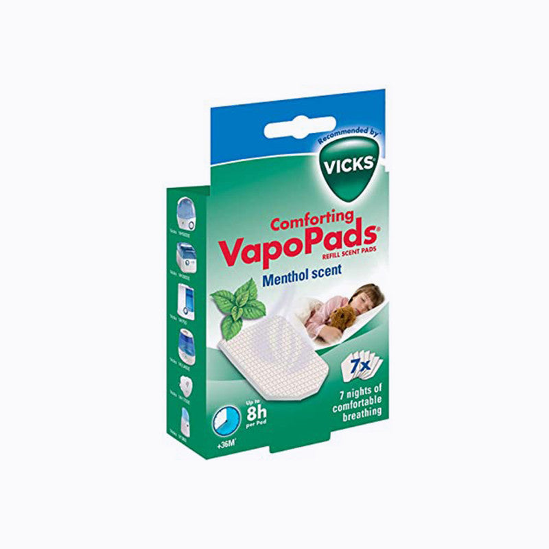 Vicks Comforting Soothing Menthol VapoPads - Pack Of 7