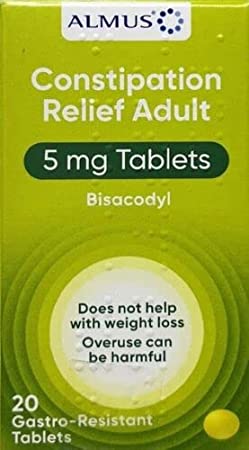 Almus Constipation Relief Adult - 20 Tablets