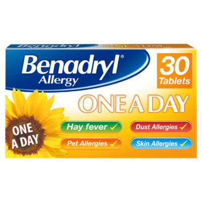 Benadryl Allergy One-a-day 10mg - 30 Tablets