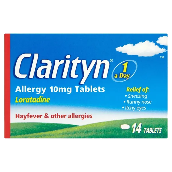 Clarityn Allergy 10mg Tablets - 14 Tablets