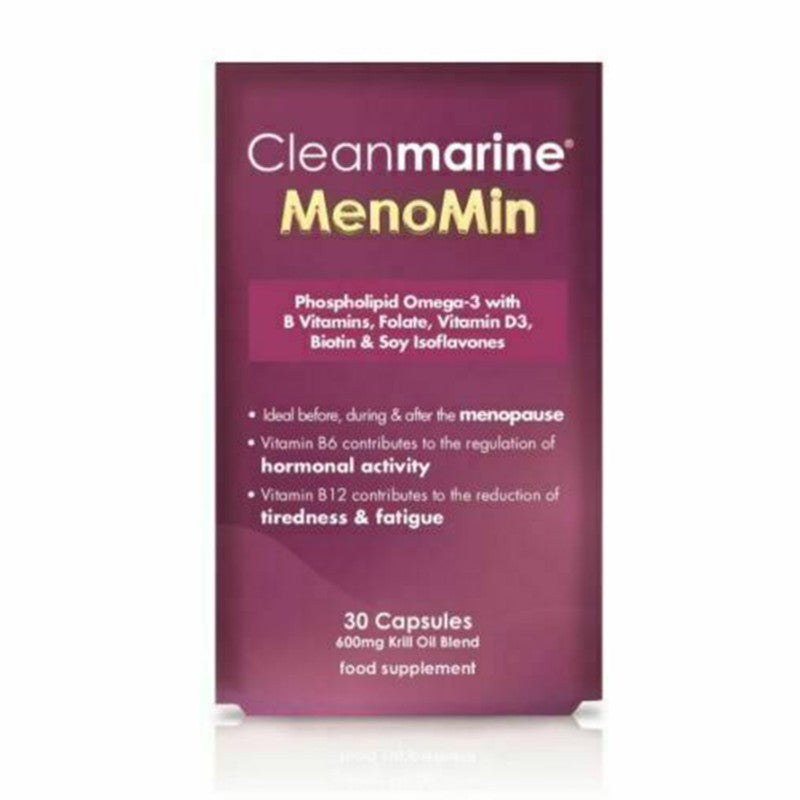 Cleanmarine MenoMin for During & After Menopause - 30 Capsules