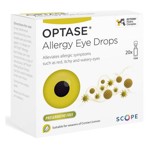 Optase Allergy Eye Drops 20 x 0.5ml